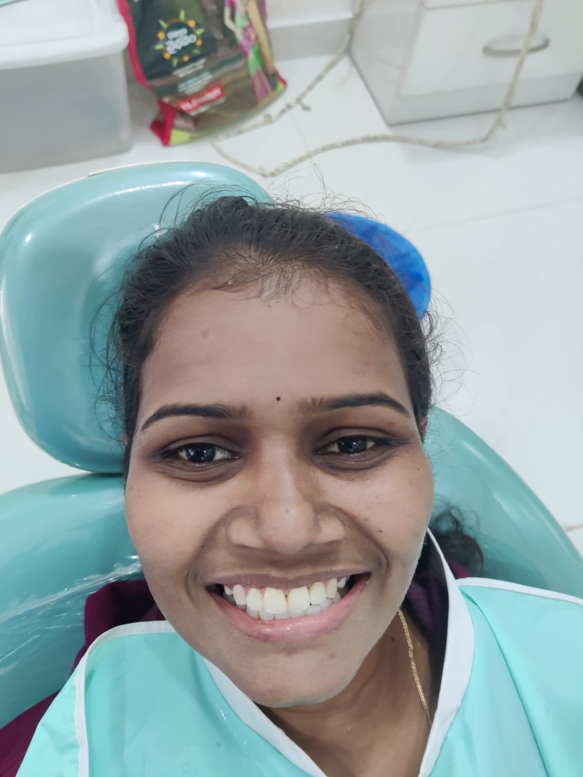 Happy Patient — Smile After Treatment at Sri Ramachandra Dental Hospital